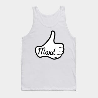 Men name Mark Tank Top